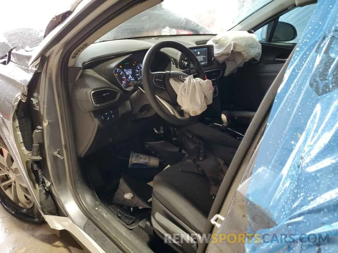 8 Photograph of a damaged car 5NMS2CAD6KH011433 HYUNDAI SANTA FE 2019