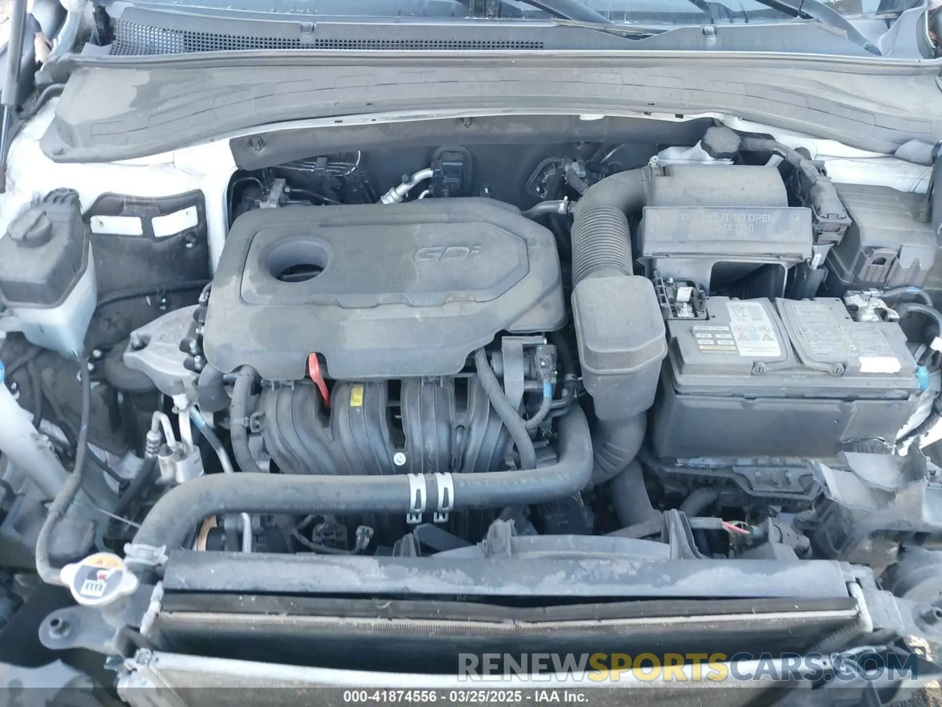 10 Фотография поврежденного автомобиля 5NMS2CAD6KH114027 HYUNDAI SANTA FE 2019