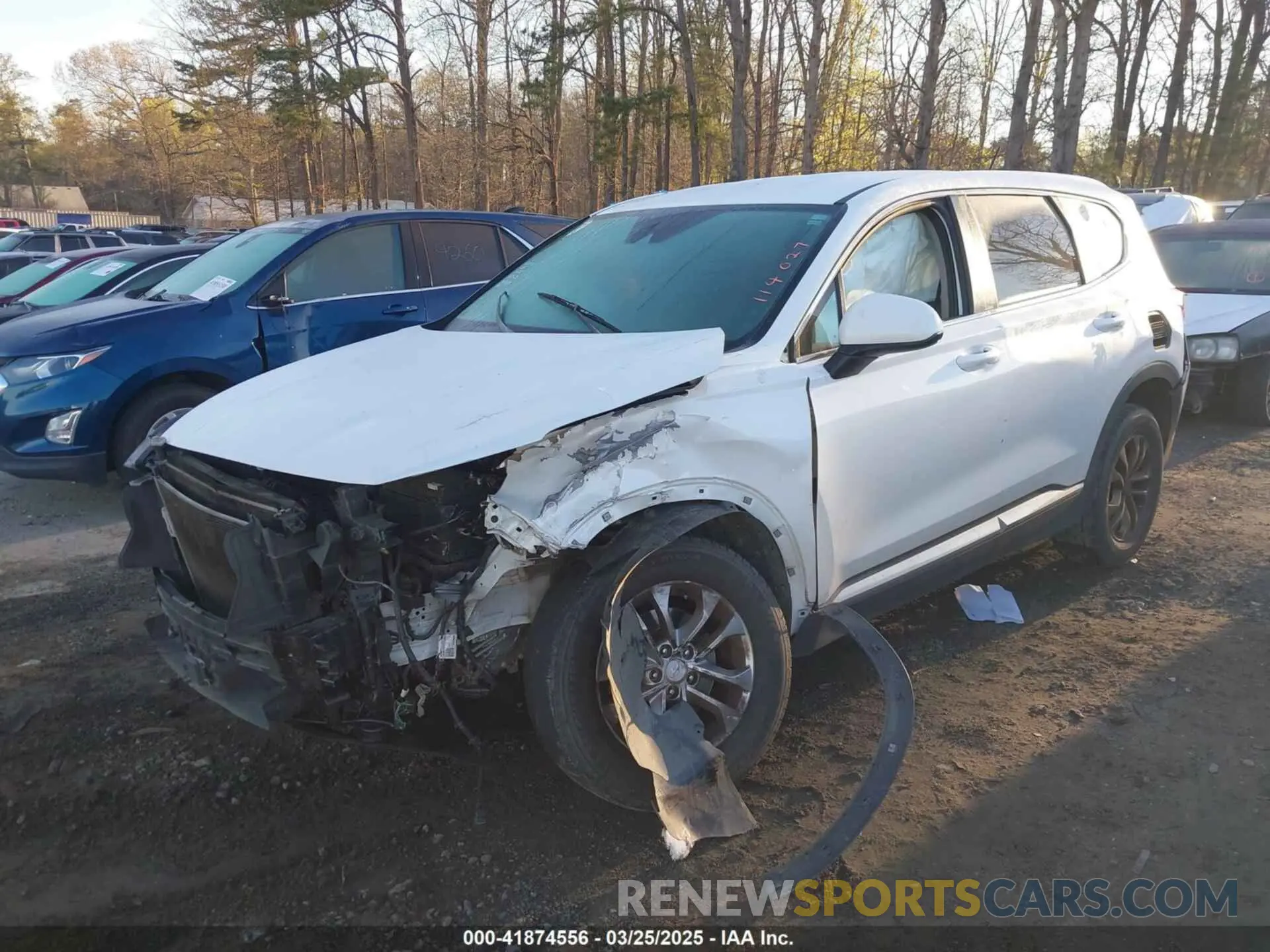 2 Фотография поврежденного автомобиля 5NMS2CAD6KH114027 HYUNDAI SANTA FE 2019