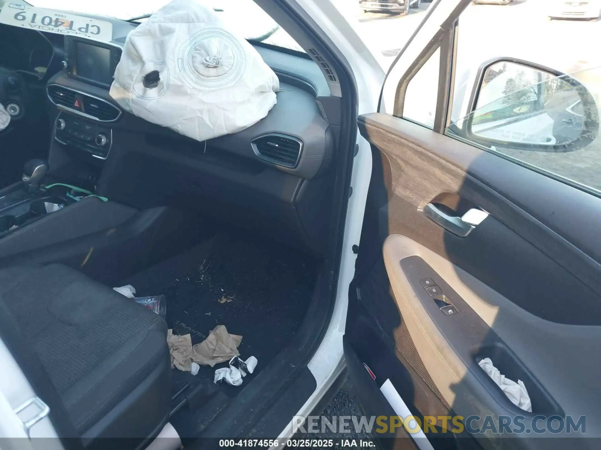 5 Фотография поврежденного автомобиля 5NMS2CAD6KH114027 HYUNDAI SANTA FE 2019