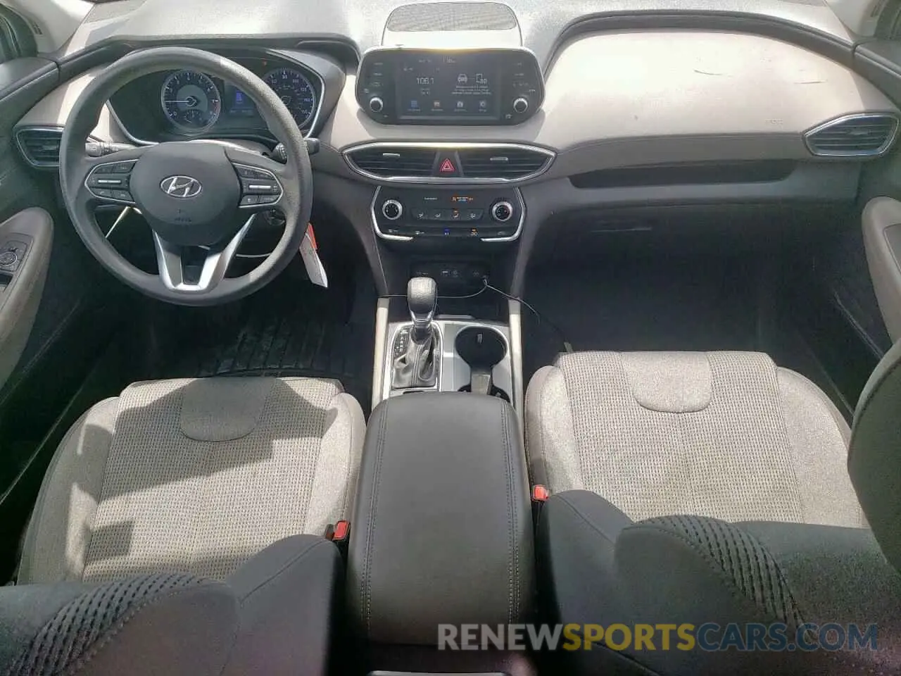 8 Фотография поврежденного автомобиля 5NMS2CAD6KH120586 HYUNDAI SANTA FE 2019