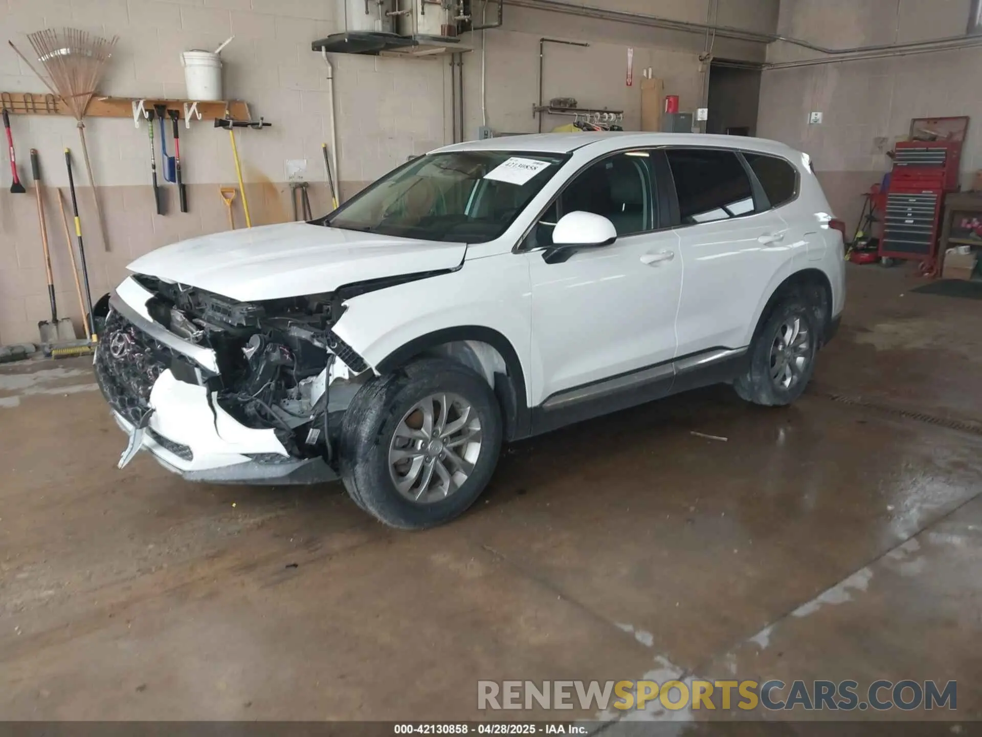 2 Фотография поврежденного автомобиля 5NMS2CAD6KH135413 HYUNDAI SANTA FE 2019