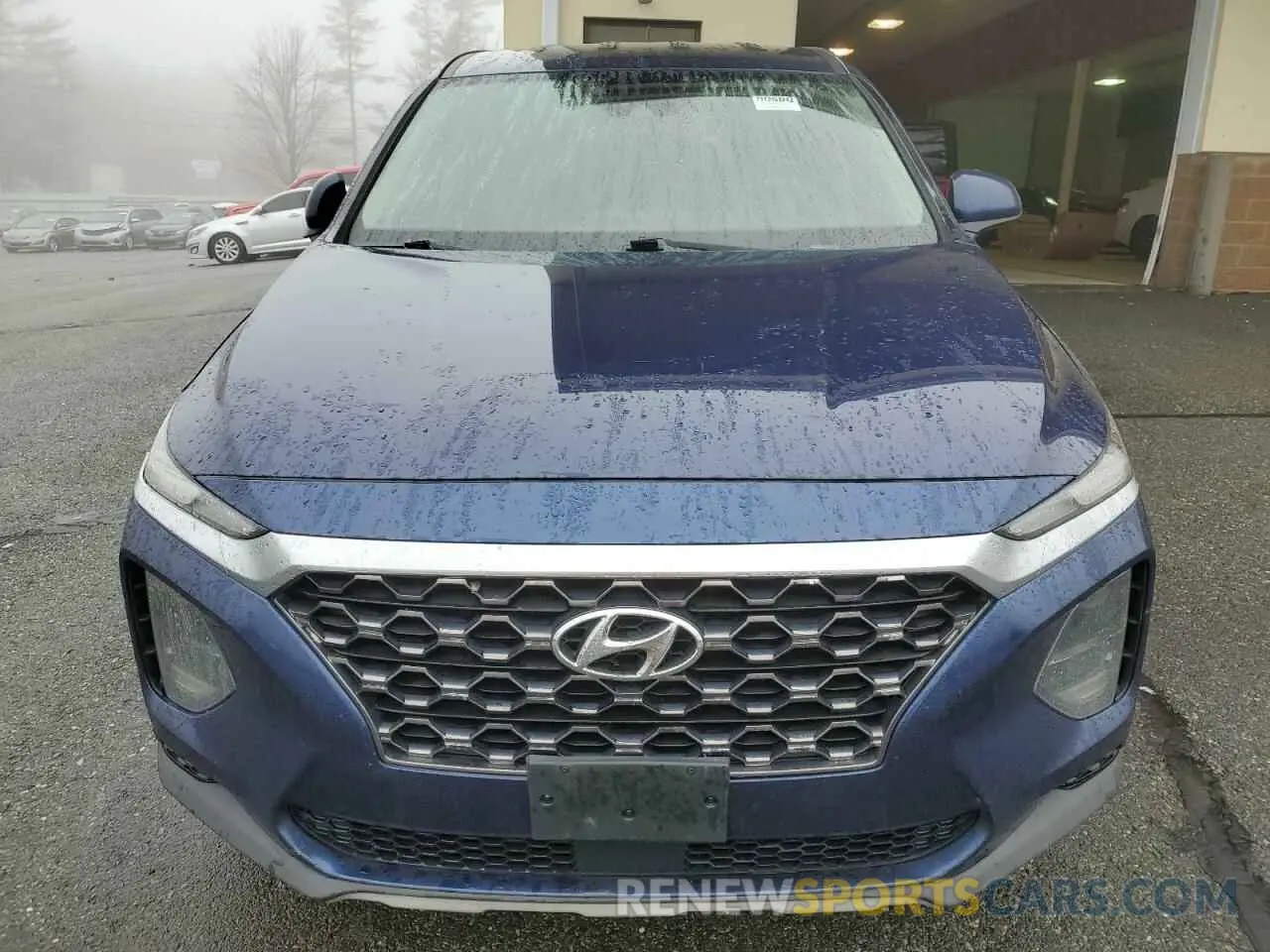 5 Photograph of a damaged car 5NMS2CAD7KH117079 HYUNDAI SANTA FE 2019