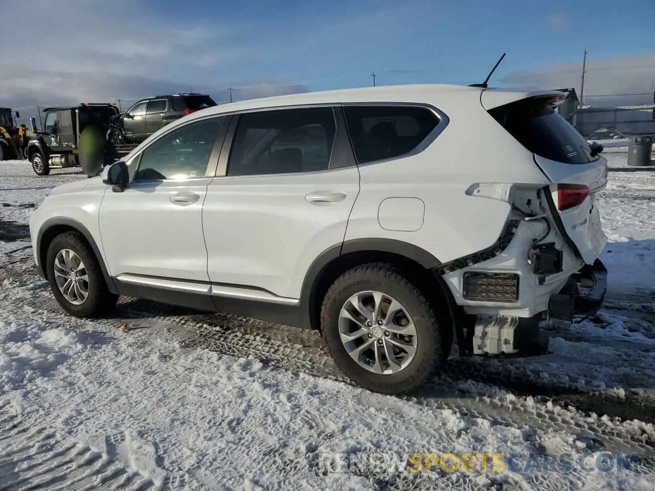 2 Фотография поврежденного автомобиля 5NMS2CAD8KH083878 HYUNDAI SANTA FE 2019