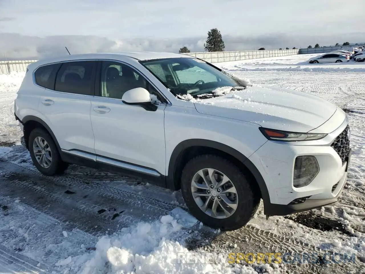 4 Фотография поврежденного автомобиля 5NMS2CAD8KH083878 HYUNDAI SANTA FE 2019