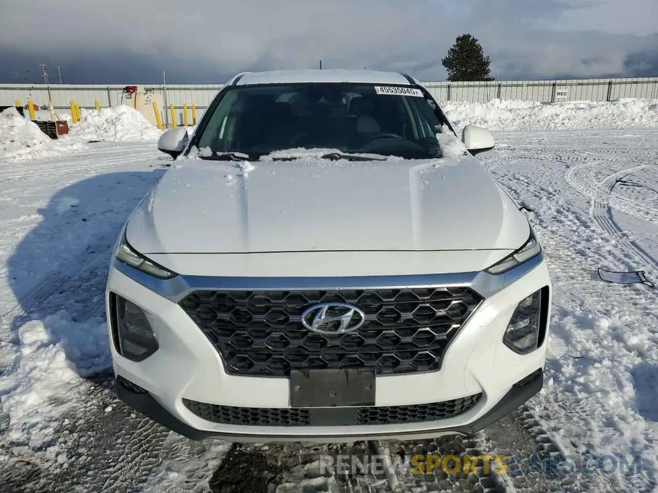5 Фотография поврежденного автомобиля 5NMS2CAD8KH083878 HYUNDAI SANTA FE 2019
