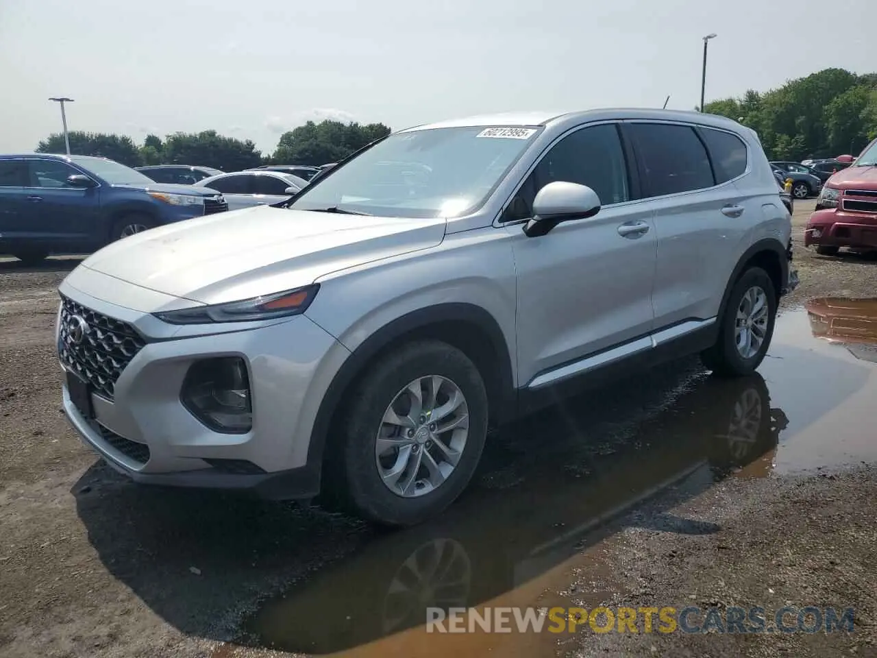 1 Photograph of a damaged car 5NMS2CAD8KH116779 HYUNDAI SANTA FE 2019
