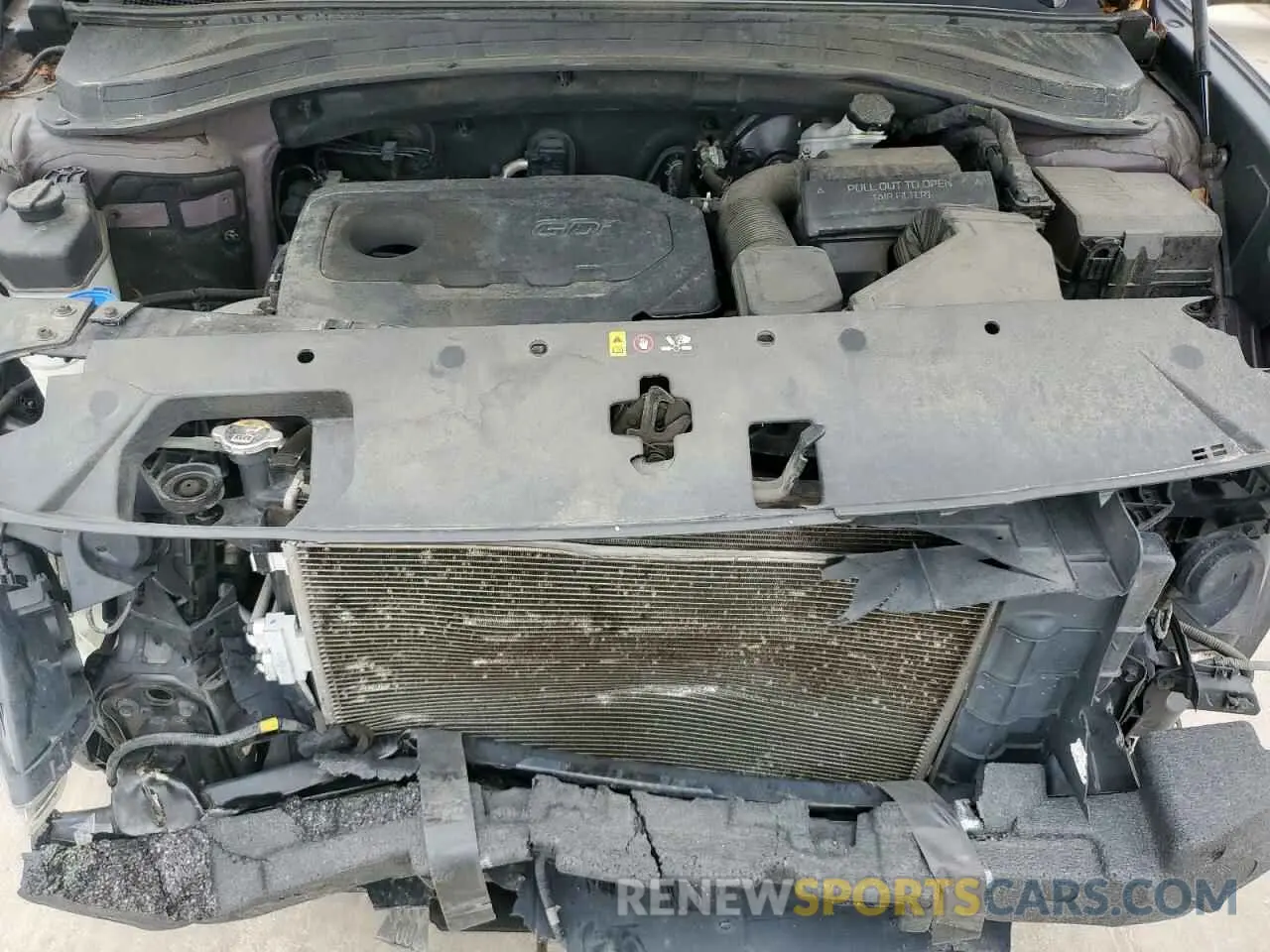 12 Photograph of a damaged car 5NMS2CAD9KH012754 HYUNDAI SANTA FE 2019