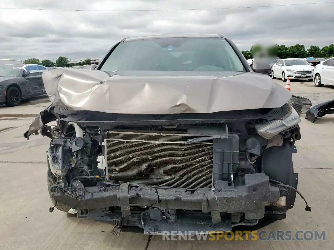 5 Photograph of a damaged car 5NMS2CAD9KH012754 HYUNDAI SANTA FE 2019