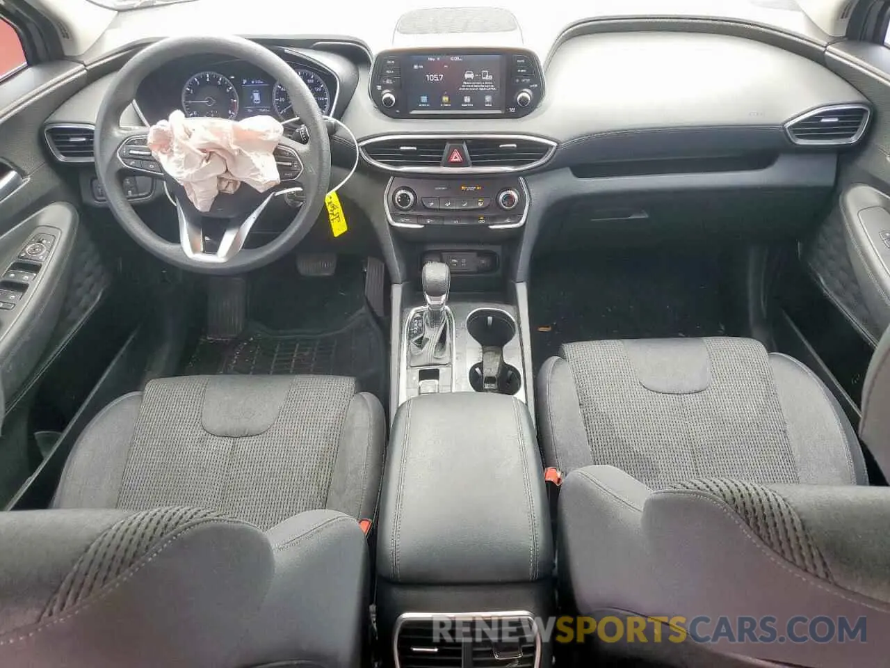 8 Photograph of a damaged car 5NMS2CAD9KH012754 HYUNDAI SANTA FE 2019