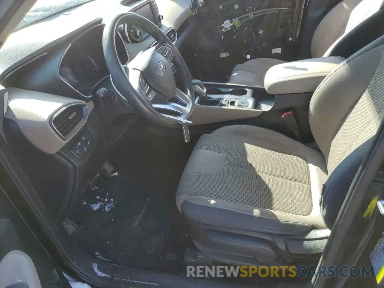7 Photograph of a damaged car 5NMS2CAD9KH049870 HYUNDAI SANTA FE 2019