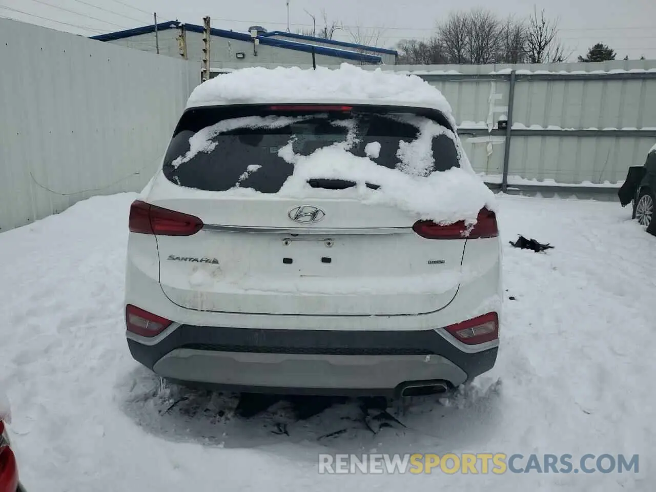6 Photograph of a damaged car 5NMS2CAD9KH102793 HYUNDAI SANTA FE 2019