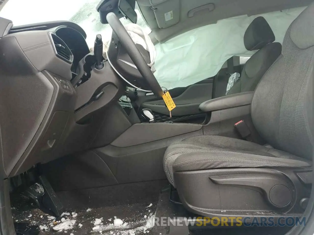 7 Photograph of a damaged car 5NMS2CAD9KH102793 HYUNDAI SANTA FE 2019