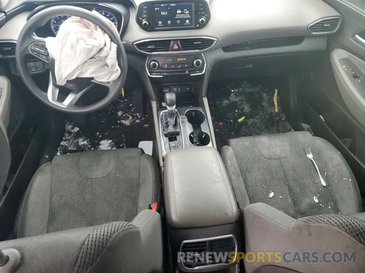 8 Photograph of a damaged car 5NMS2CAD9KH102793 HYUNDAI SANTA FE 2019