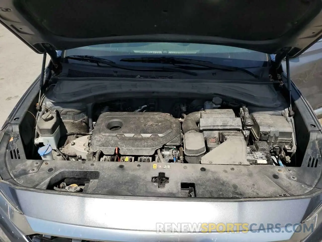 12 Photograph of a damaged car 5NMS2CAD9KH119190 HYUNDAI SANTA FE 2019
