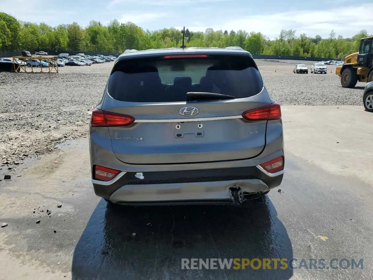 6 Photograph of a damaged car 5NMS2CAD9KH119190 HYUNDAI SANTA FE 2019