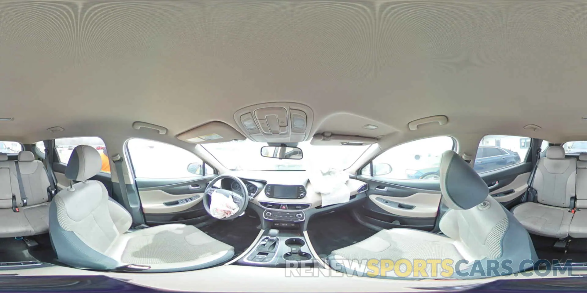 16 Photograph of a damaged car 5NMS2CAD9KH131243 HYUNDAI SANTA FE 2019