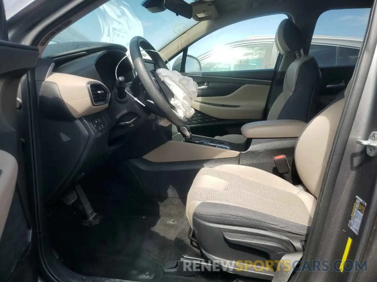 7 Photograph of a damaged car 5NMS2CAD9KH131243 HYUNDAI SANTA FE 2019