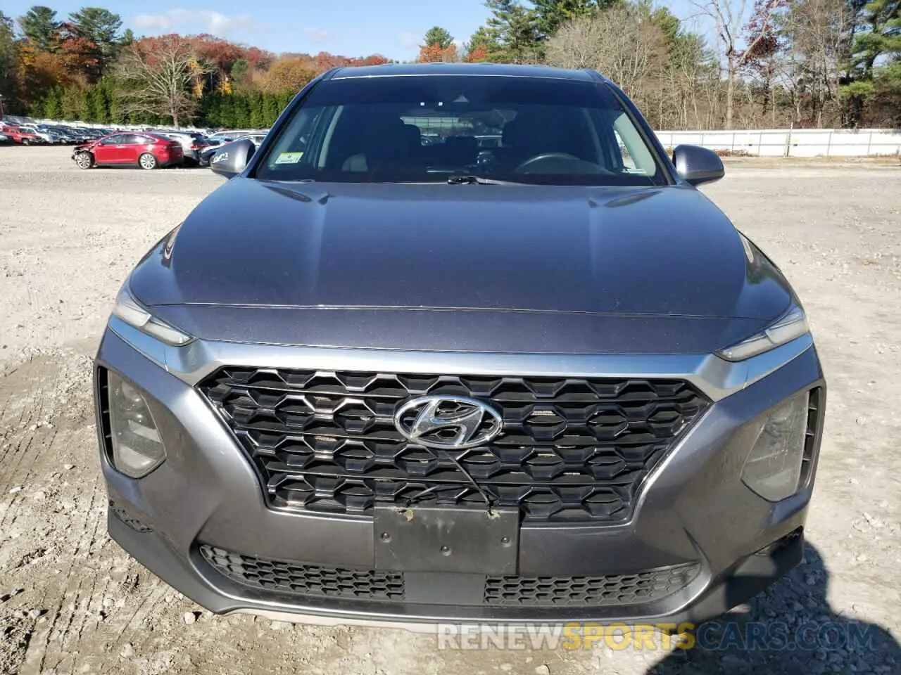 5 Photograph of a damaged car 5NMS2CADXKH002640 HYUNDAI SANTA FE 2019