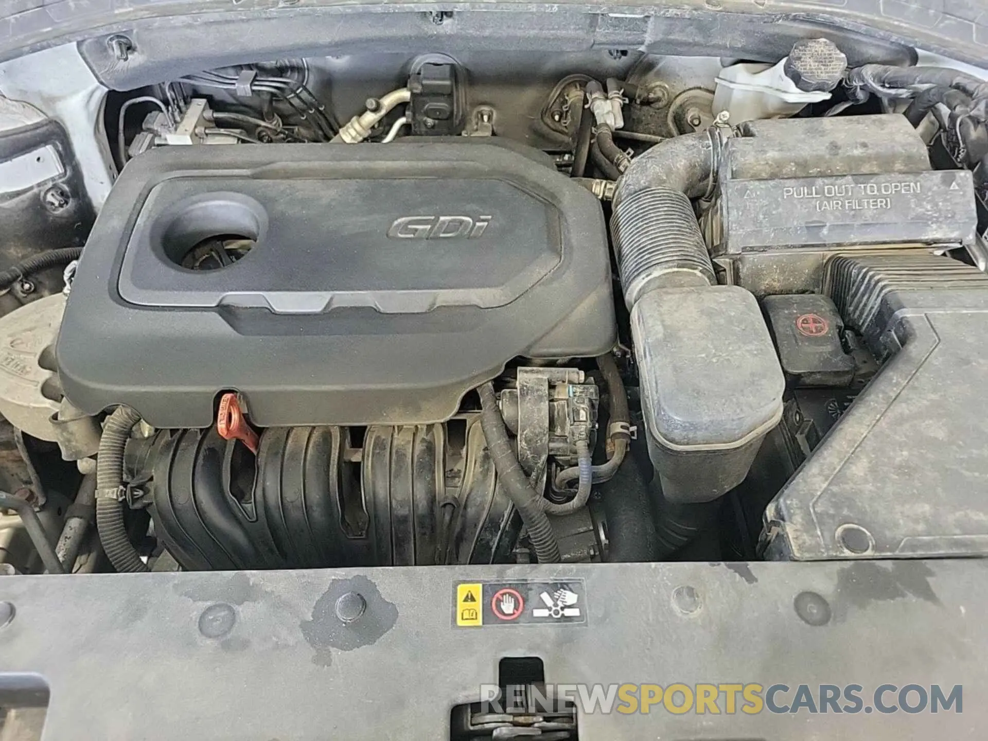 21 Photograph of a damaged car 5NMS2CADXKH044032 HYUNDAI SANTA FE 2019