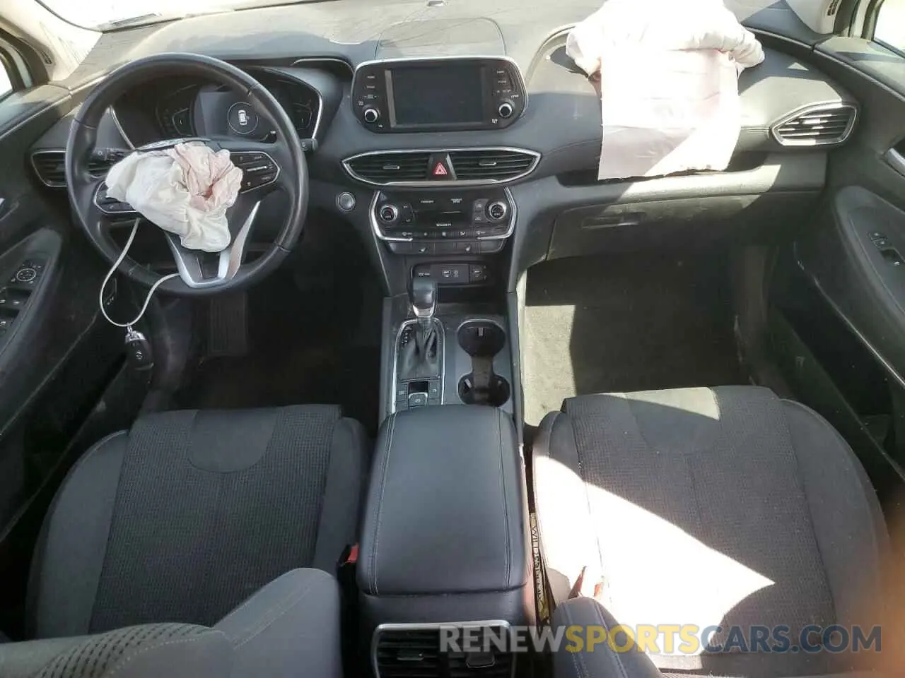 8 Photograph of a damaged car 5NMS33AD0KH033005 HYUNDAI SANTA FE 2019