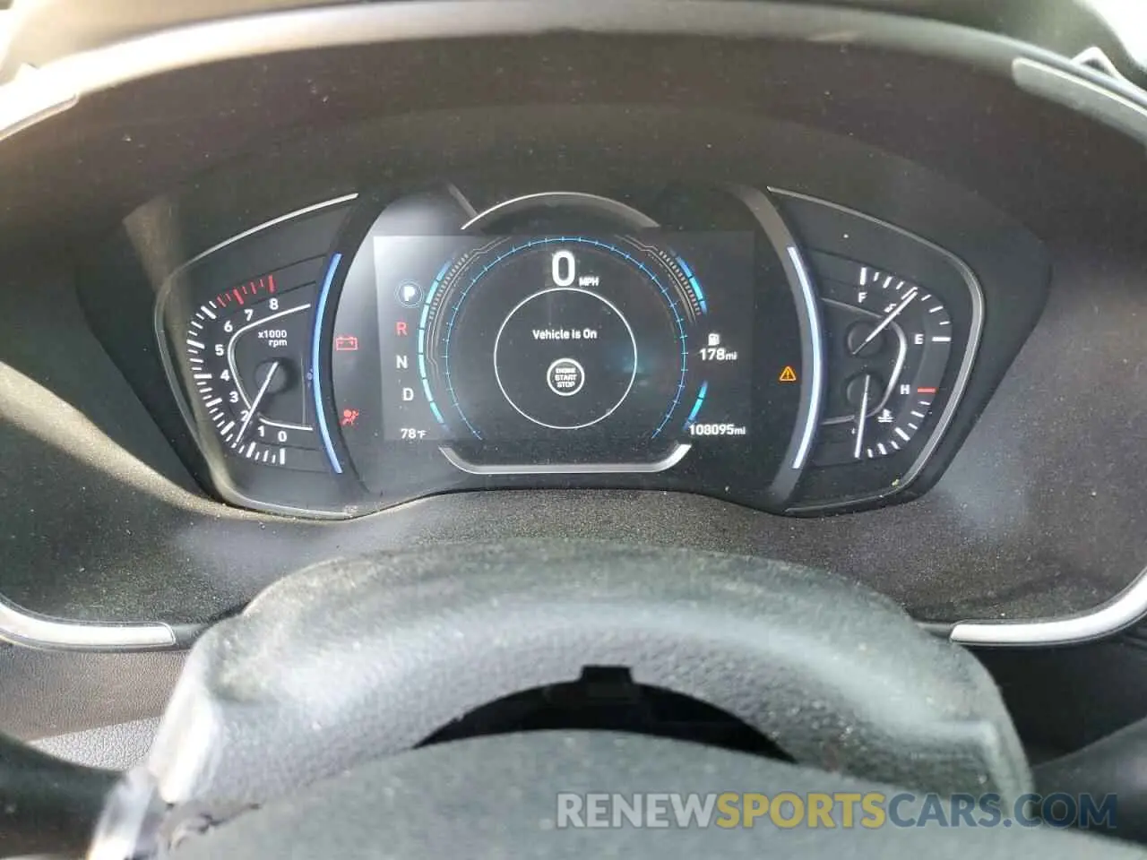 9 Photograph of a damaged car 5NMS33AD0KH033005 HYUNDAI SANTA FE 2019