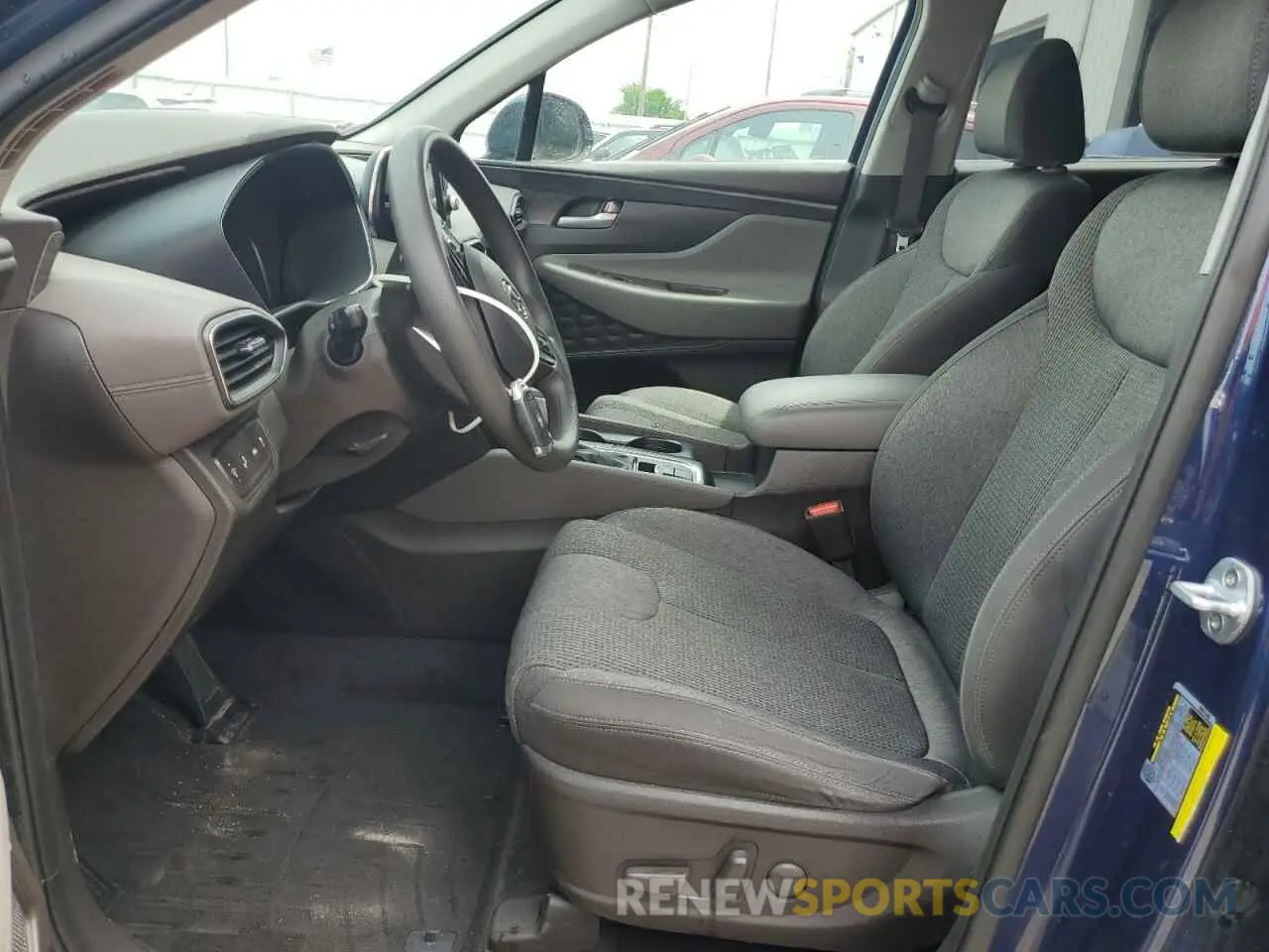 7 Photograph of a damaged car 5NMS33AD0KH043131 HYUNDAI SANTA FE 2019