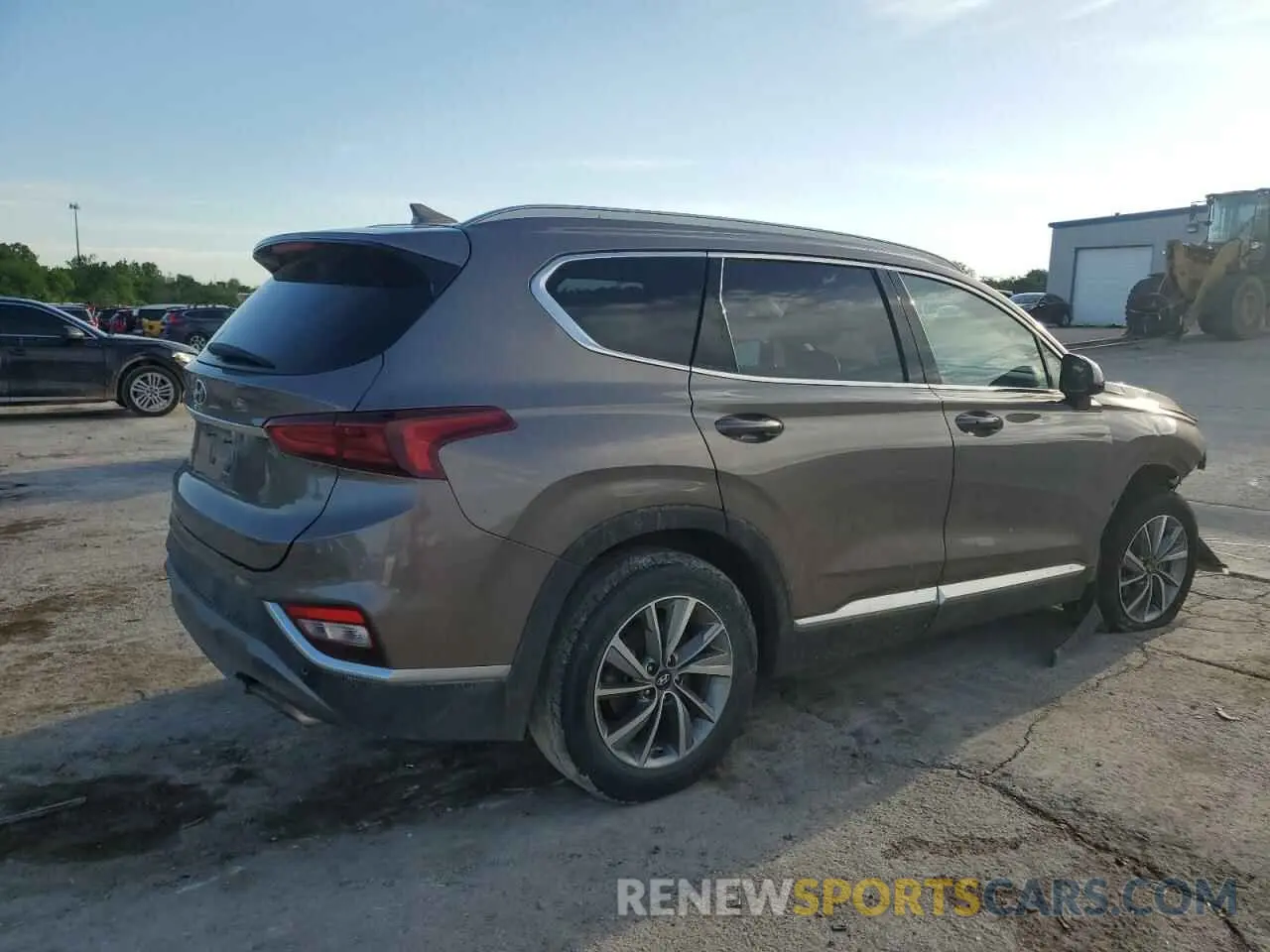 3 Photograph of a damaged car 5NMS33AD0KH053299 HYUNDAI SANTA FE 2019