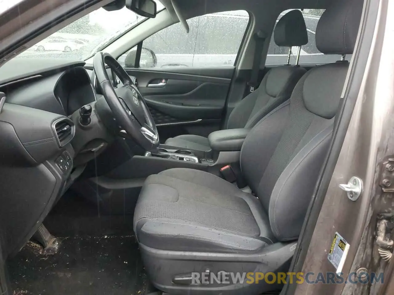 7 Photograph of a damaged car 5NMS33AD0KH053299 HYUNDAI SANTA FE 2019