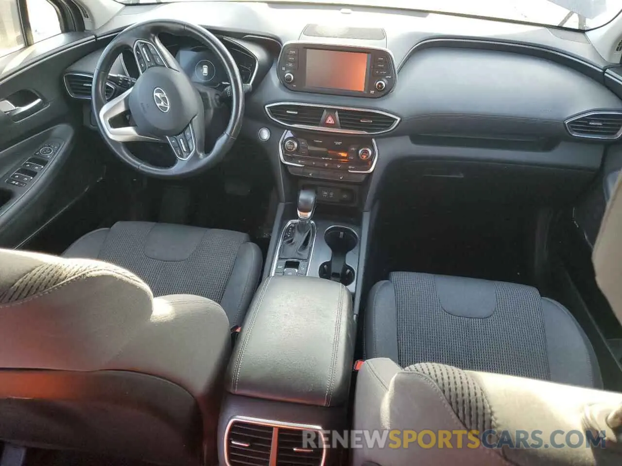 8 Photograph of a damaged car 5NMS33AD0KH053299 HYUNDAI SANTA FE 2019