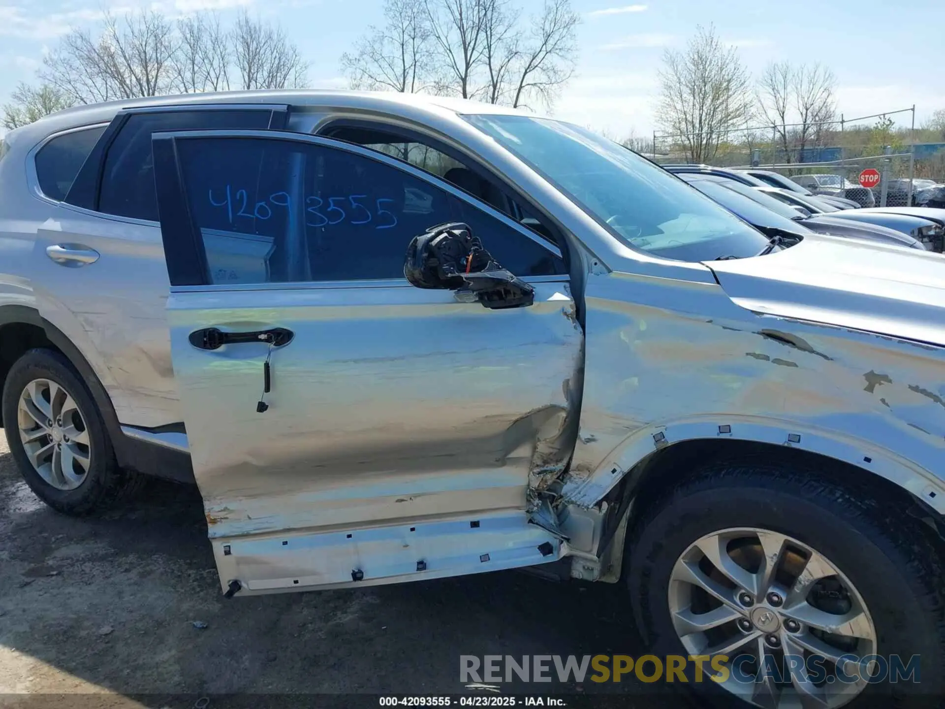 6 Фотография поврежденного автомобиля 5NMS33AD1KH101182 HYUNDAI SANTA FE 2019