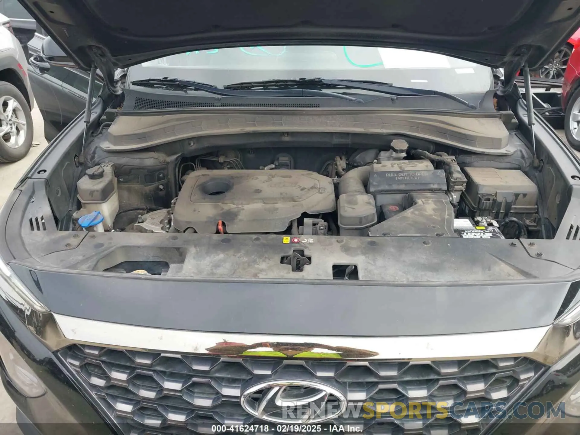10 Фотография поврежденного автомобиля 5NMS33AD2KH068726 HYUNDAI SANTA FE 2019