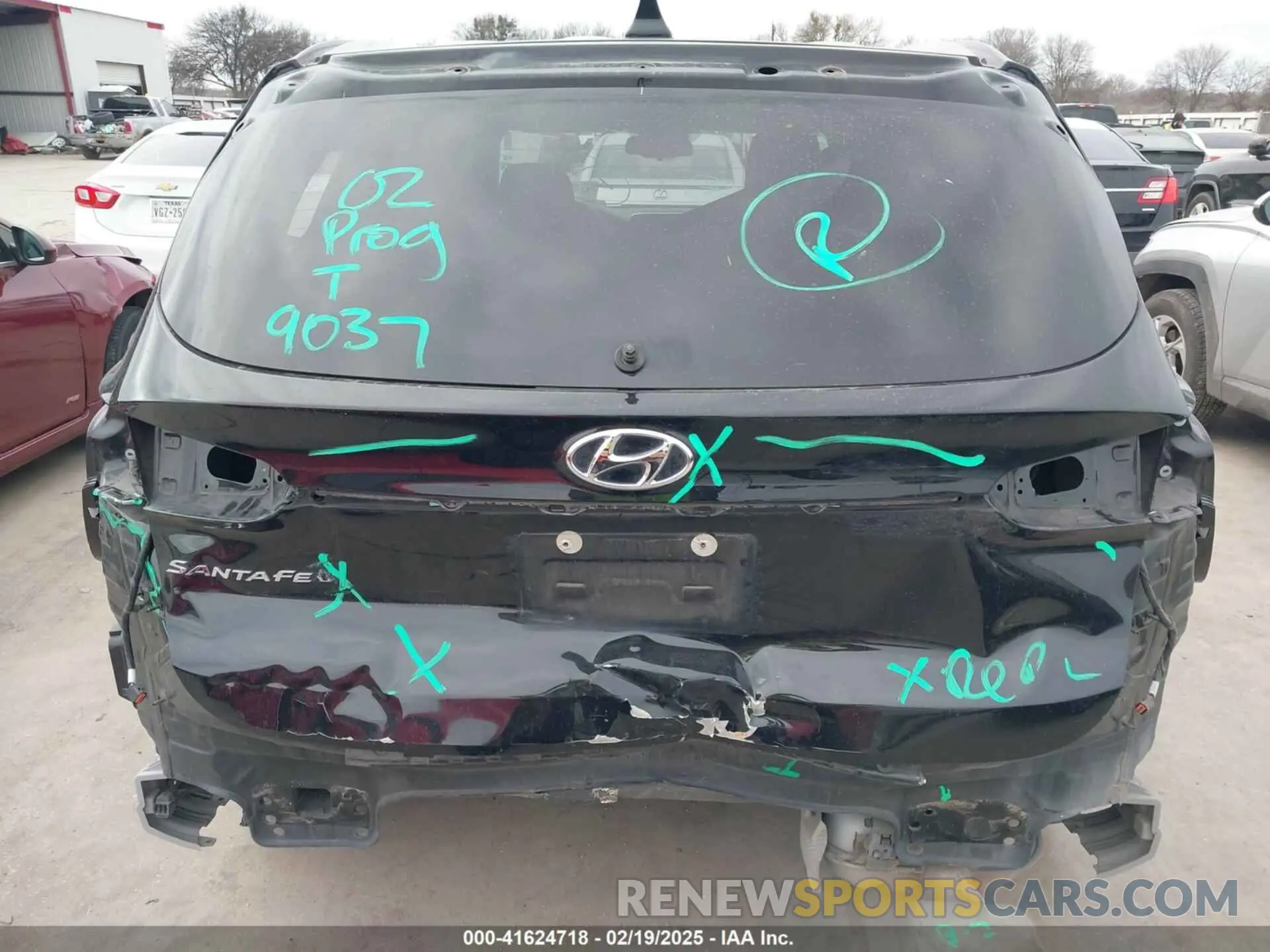 6 Фотография поврежденного автомобиля 5NMS33AD2KH068726 HYUNDAI SANTA FE 2019