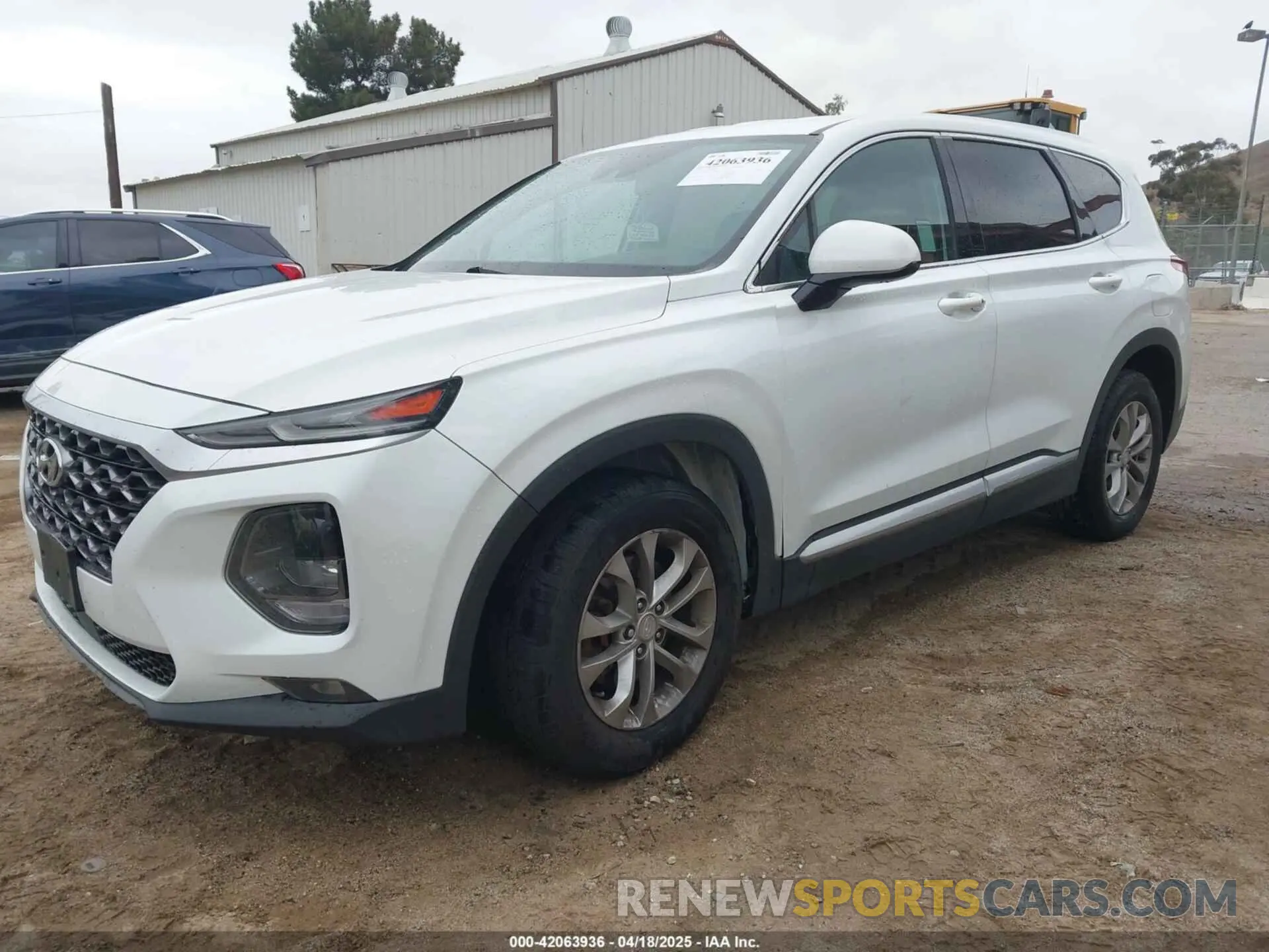 2 Photograph of a damaged car 5NMS33AD2KH090421 HYUNDAI SANTA FE 2019
