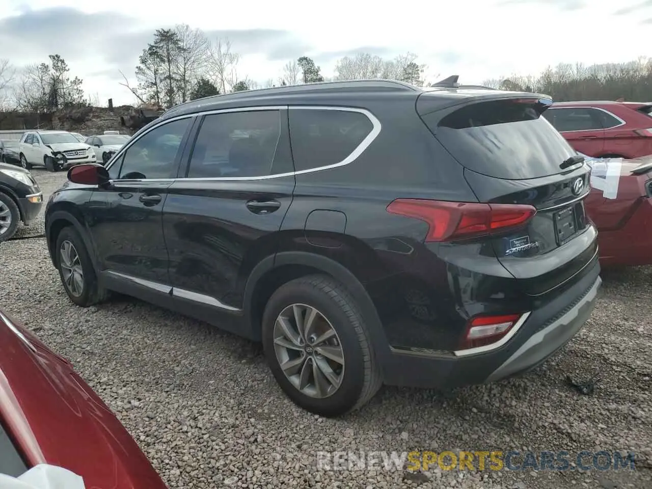 2 Фотография поврежденного автомобиля 5NMS33AD3KH025786 HYUNDAI SANTA FE 2019
