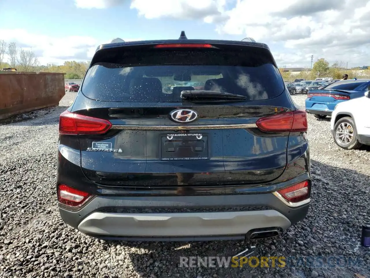 6 Фотография поврежденного автомобиля 5NMS33AD3KH025786 HYUNDAI SANTA FE 2019