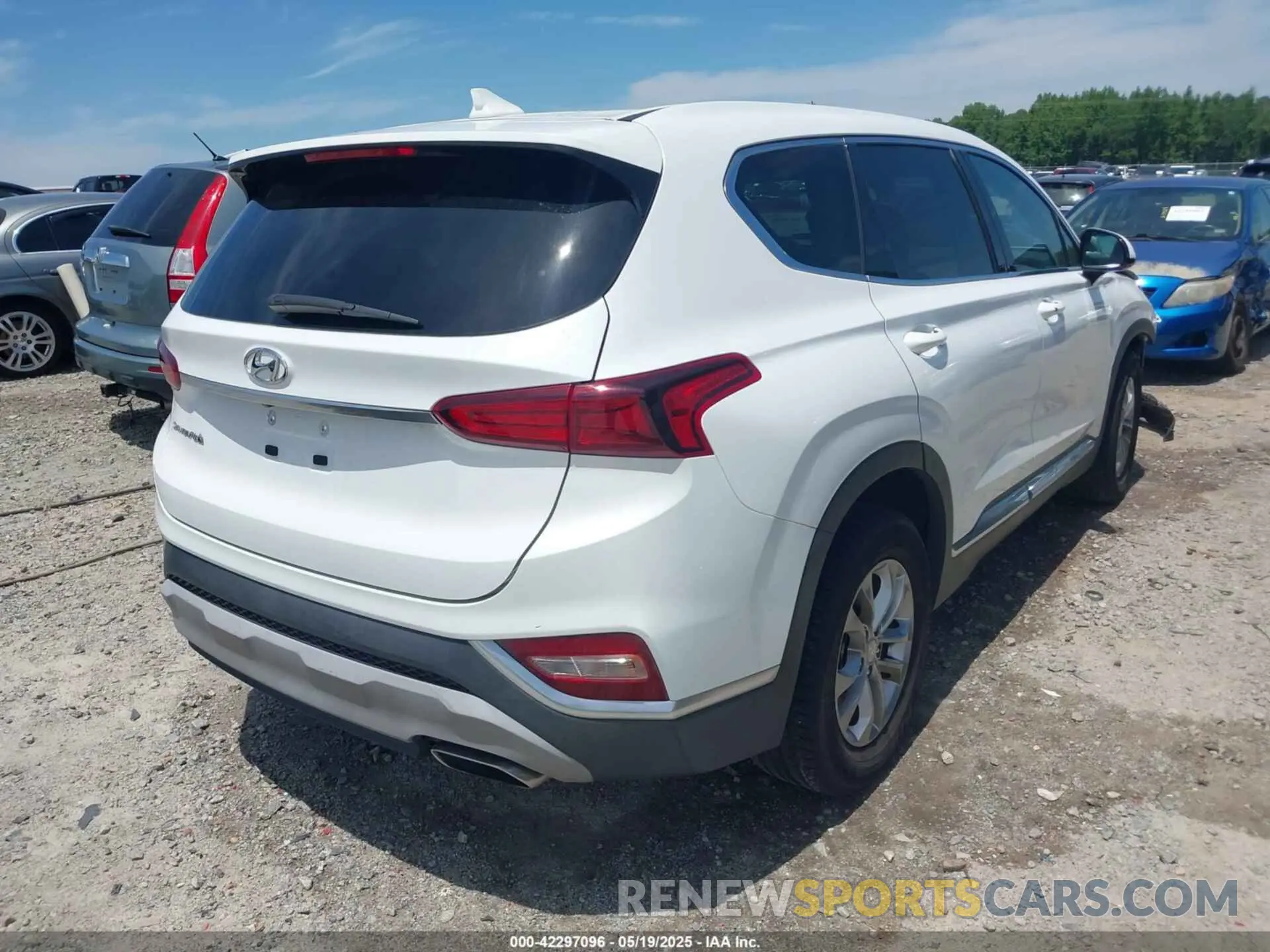 2 Photograph of a damaged car 5NMS33AD3KH035346 HYUNDAI SANTA FE 2019