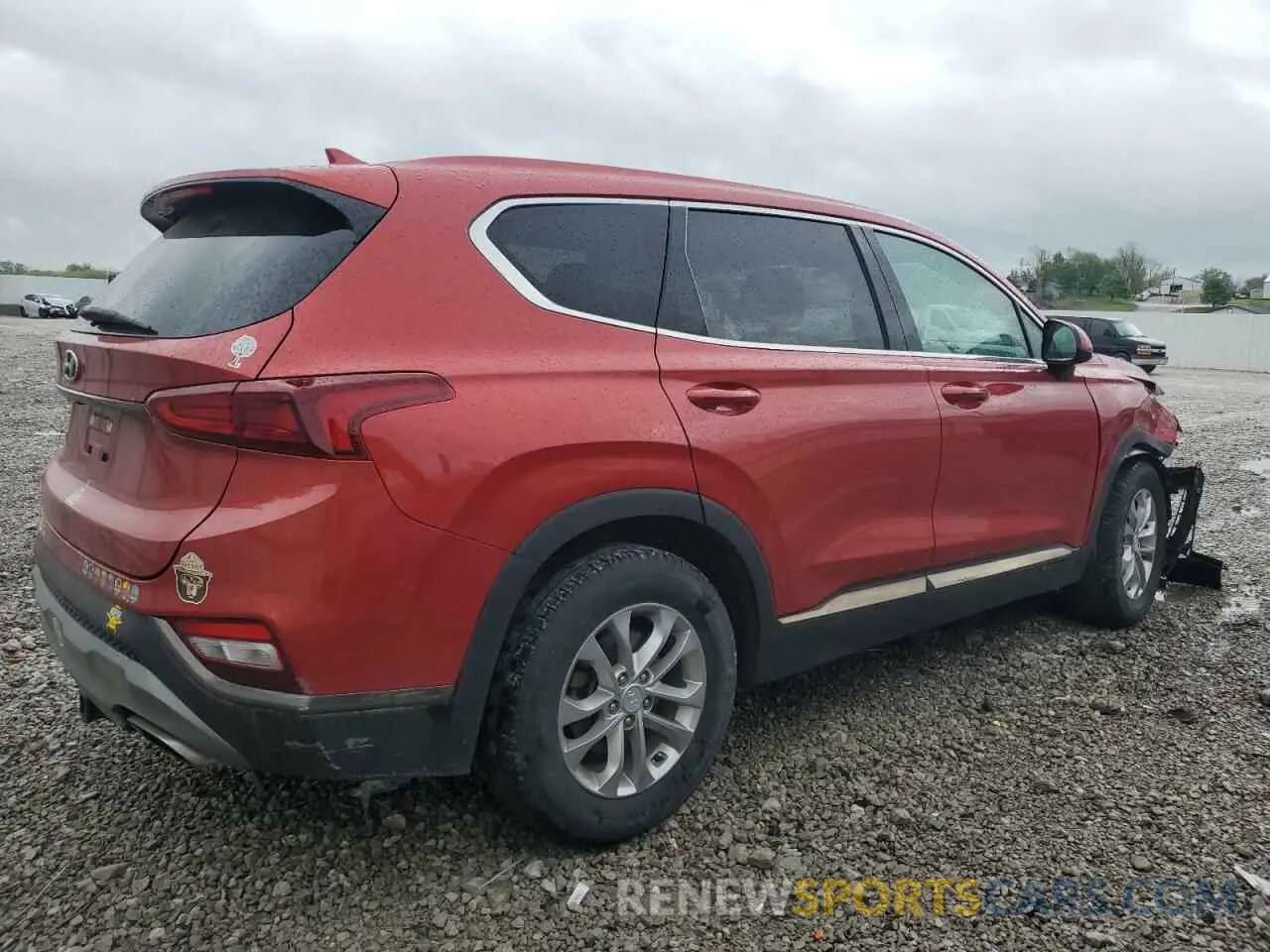 3 Photograph of a damaged car 5NMS33AD3KH073756 HYUNDAI SANTA FE 2019
