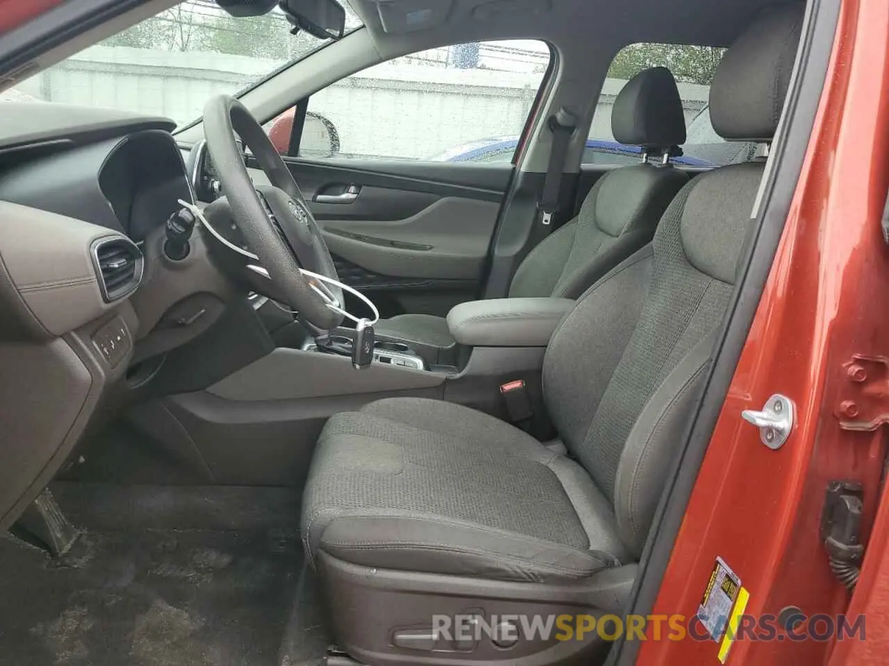 7 Photograph of a damaged car 5NMS33AD3KH073756 HYUNDAI SANTA FE 2019