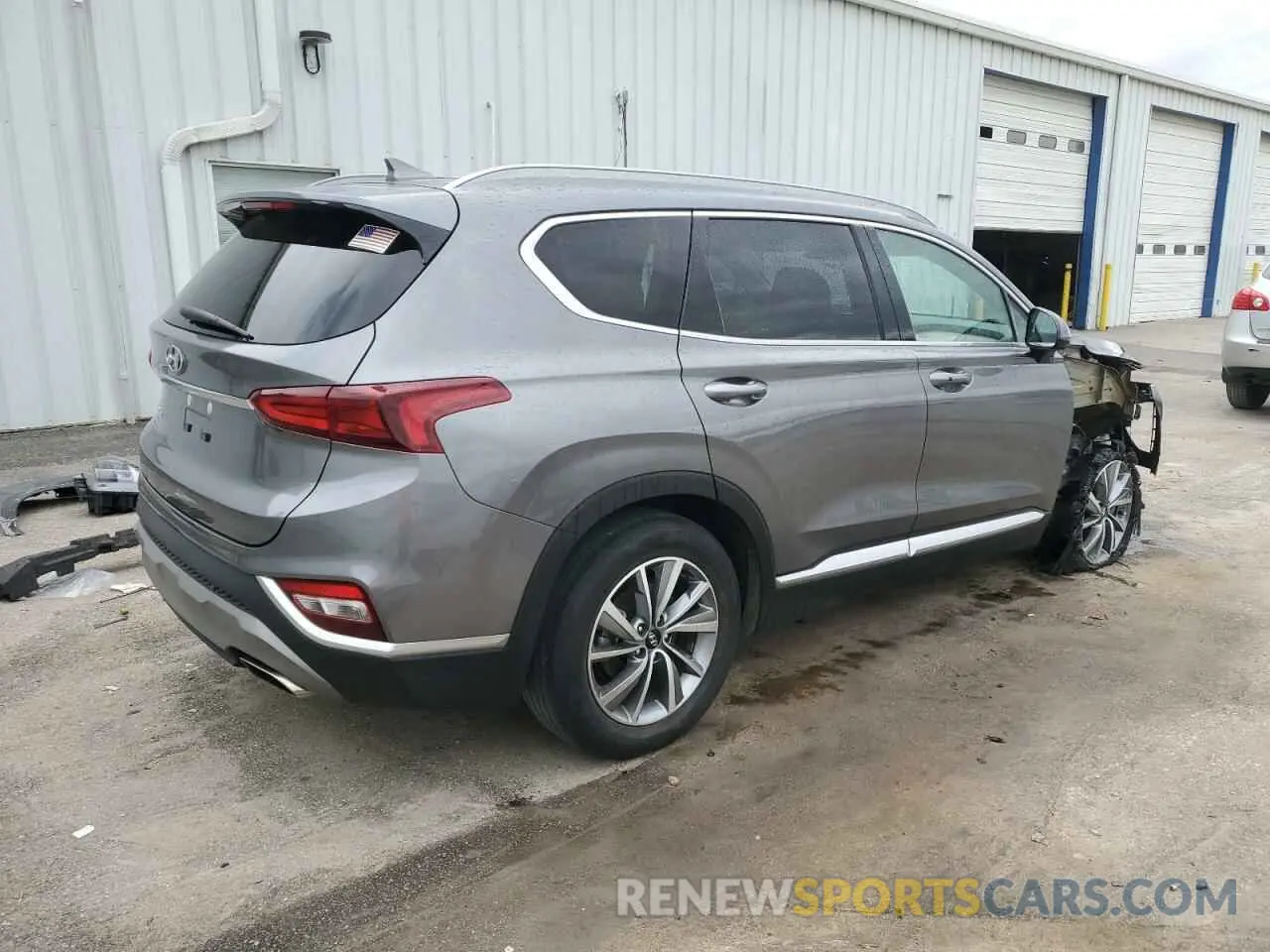 3 Photograph of a damaged car 5NMS33AD4KH004705 HYUNDAI SANTA FE 2019