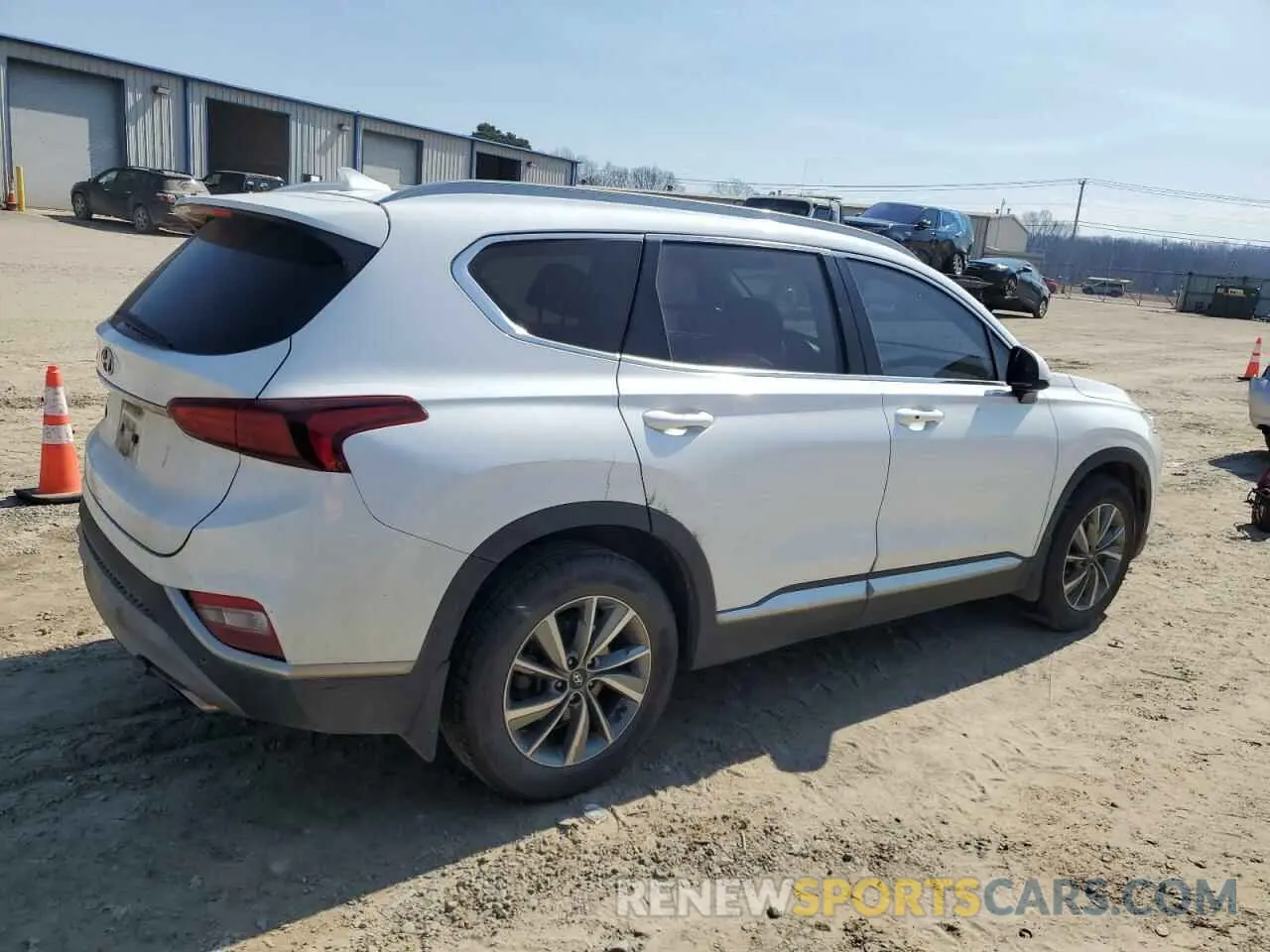3 Фотография поврежденного автомобиля 5NMS33AD4KH068758 HYUNDAI SANTA FE 2019
