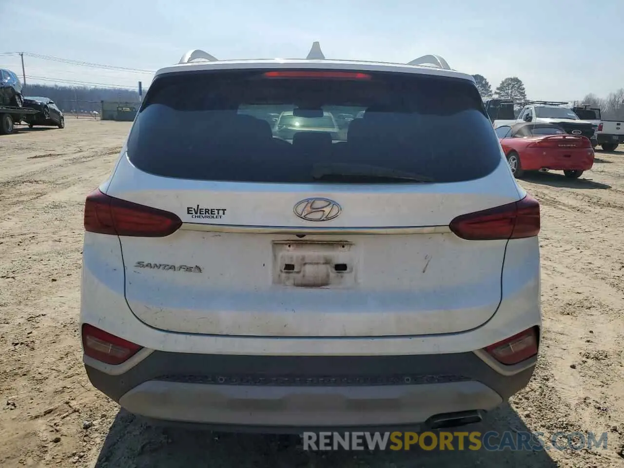 6 Фотография поврежденного автомобиля 5NMS33AD4KH068758 HYUNDAI SANTA FE 2019