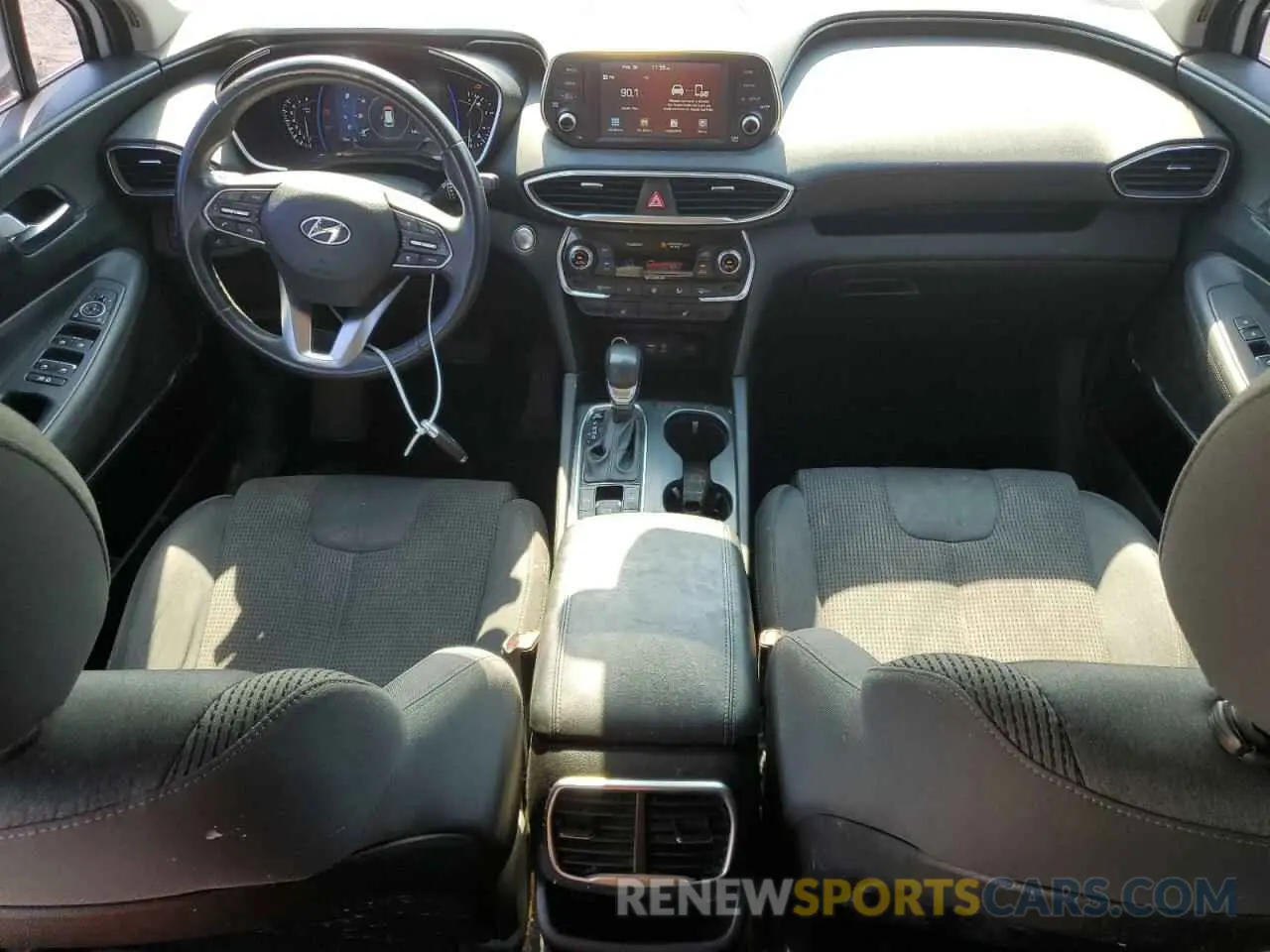 8 Фотография поврежденного автомобиля 5NMS33AD4KH068758 HYUNDAI SANTA FE 2019