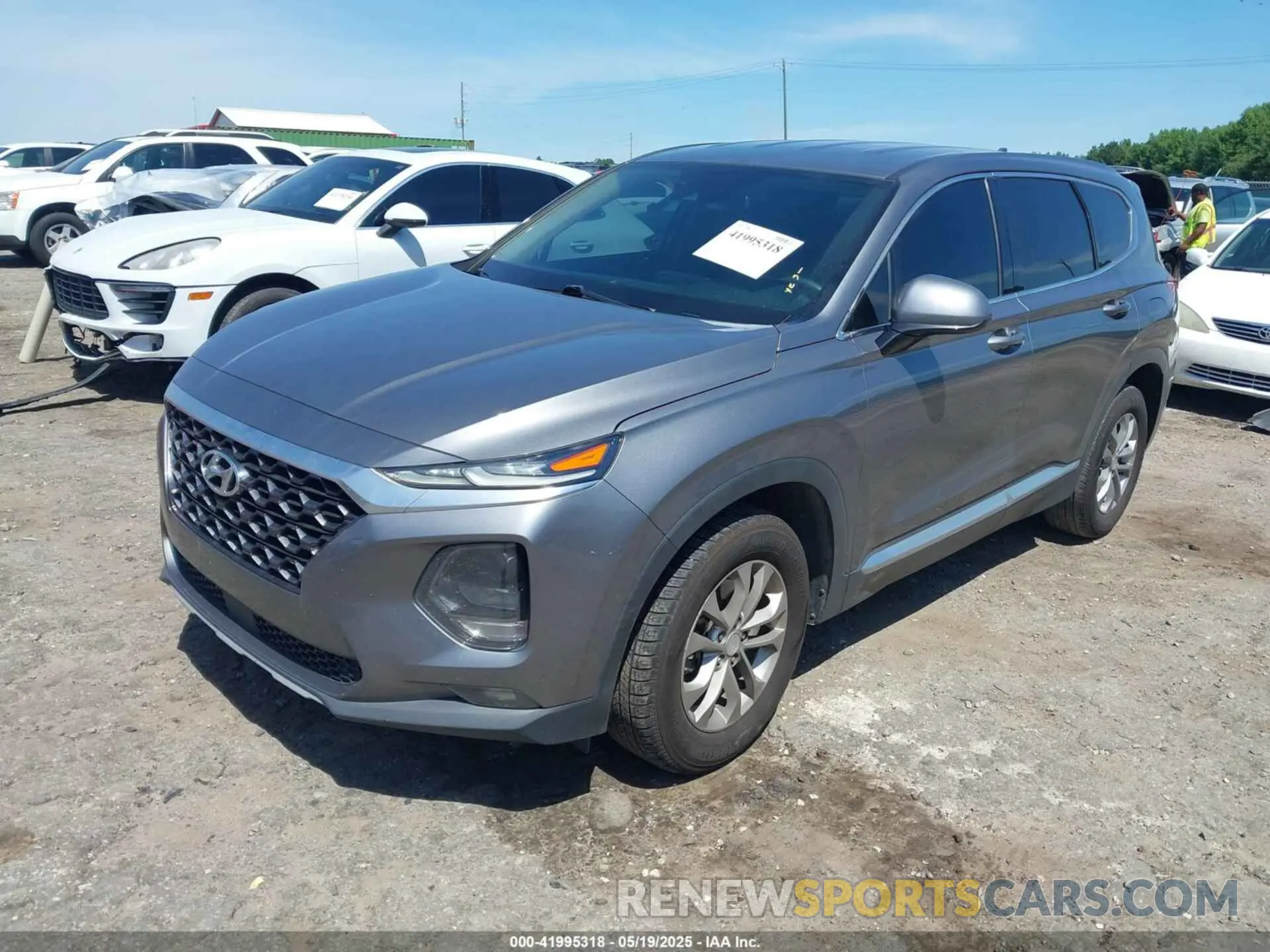 2 Фотография поврежденного автомобиля 5NMS33AD5KH048440 HYUNDAI SANTA FE 2019