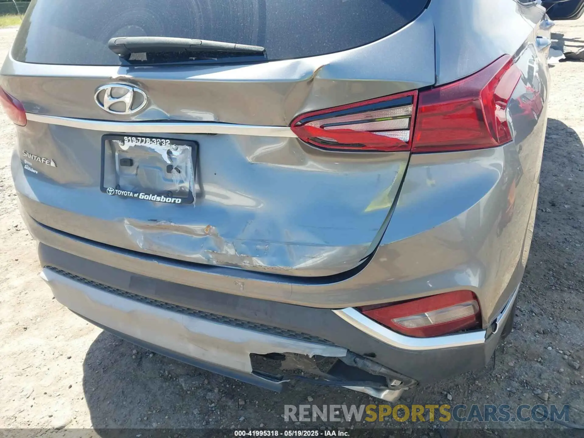 6 Фотография поврежденного автомобиля 5NMS33AD5KH048440 HYUNDAI SANTA FE 2019