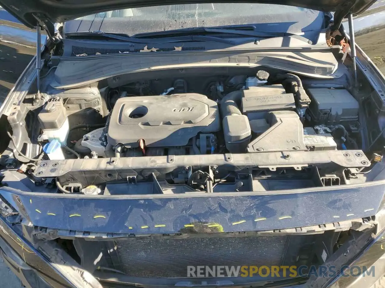 12 Photograph of a damaged car 5NMS33AD6KH084038 HYUNDAI SANTA FE 2019