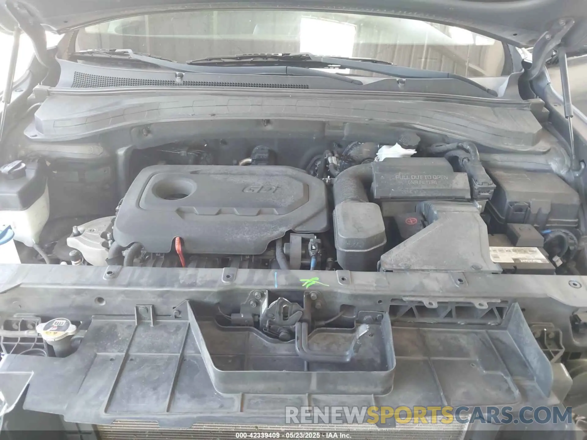 10 Фотография поврежденного автомобиля 5NMS33AD6KH100495 HYUNDAI SANTA FE 2019