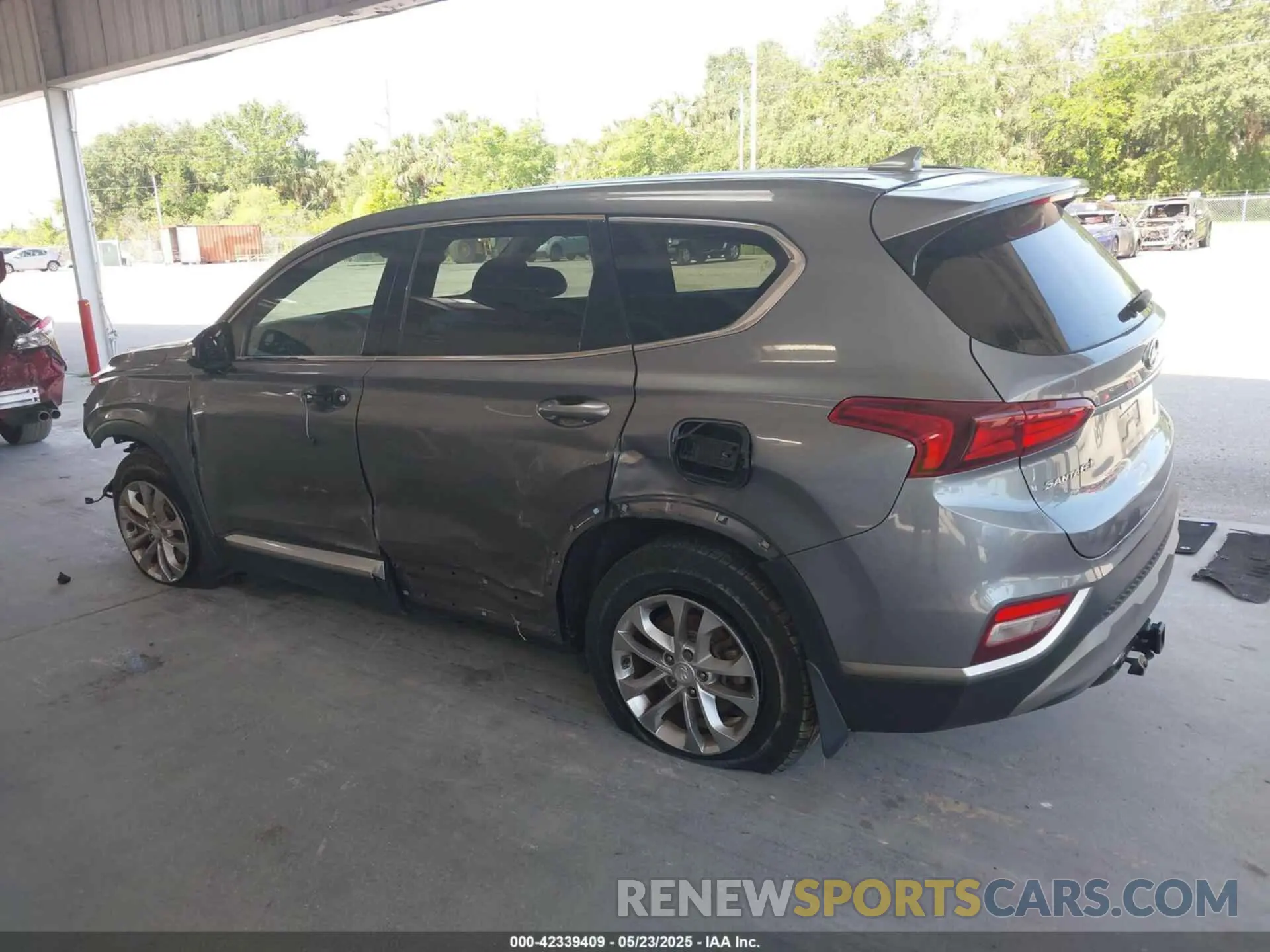 15 Фотография поврежденного автомобиля 5NMS33AD6KH100495 HYUNDAI SANTA FE 2019