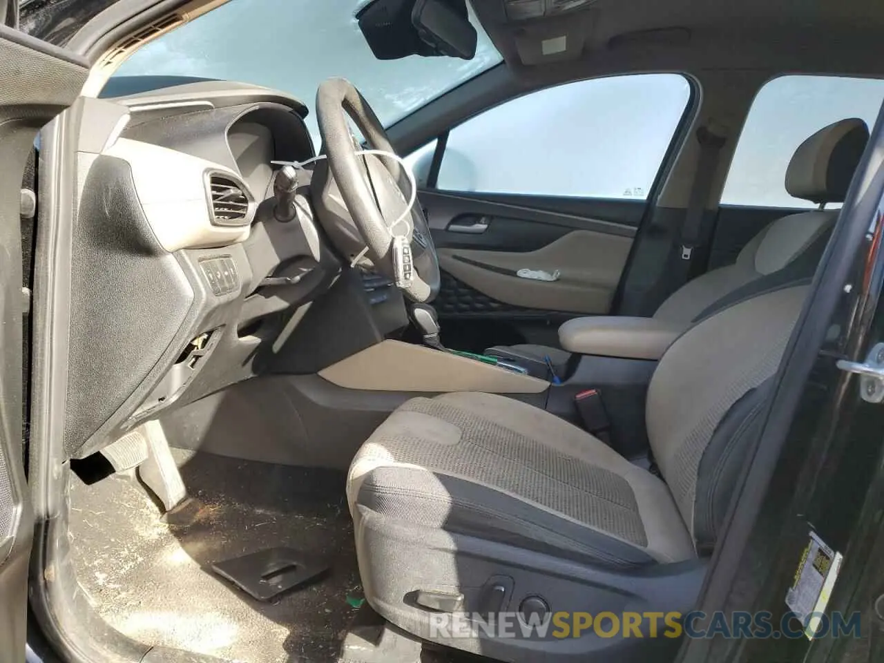 7 Photograph of a damaged car 5NMS33AD8KH053745 HYUNDAI SANTA FE 2019