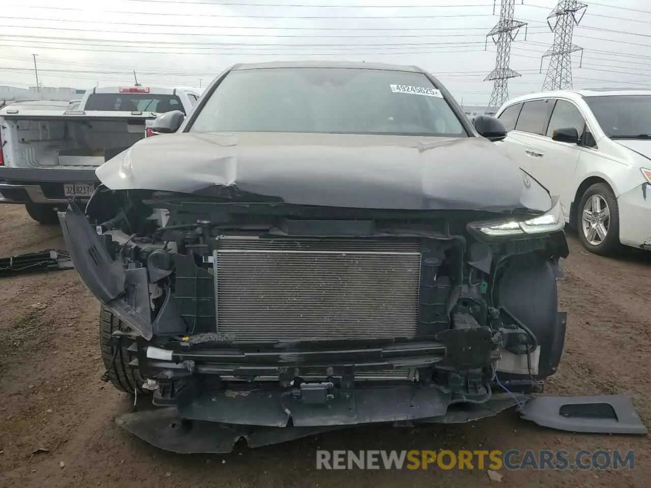 5 Фотография поврежденного автомобиля 5NMS33AD8KH054362 HYUNDAI SANTA FE 2019